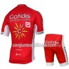 Conjunto Maillot + Culotte Corto 2017 Cofidis Pro Team Niños N001